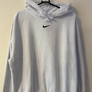 Nike Mini Center Swoosh Hoodie White Men’s Medium